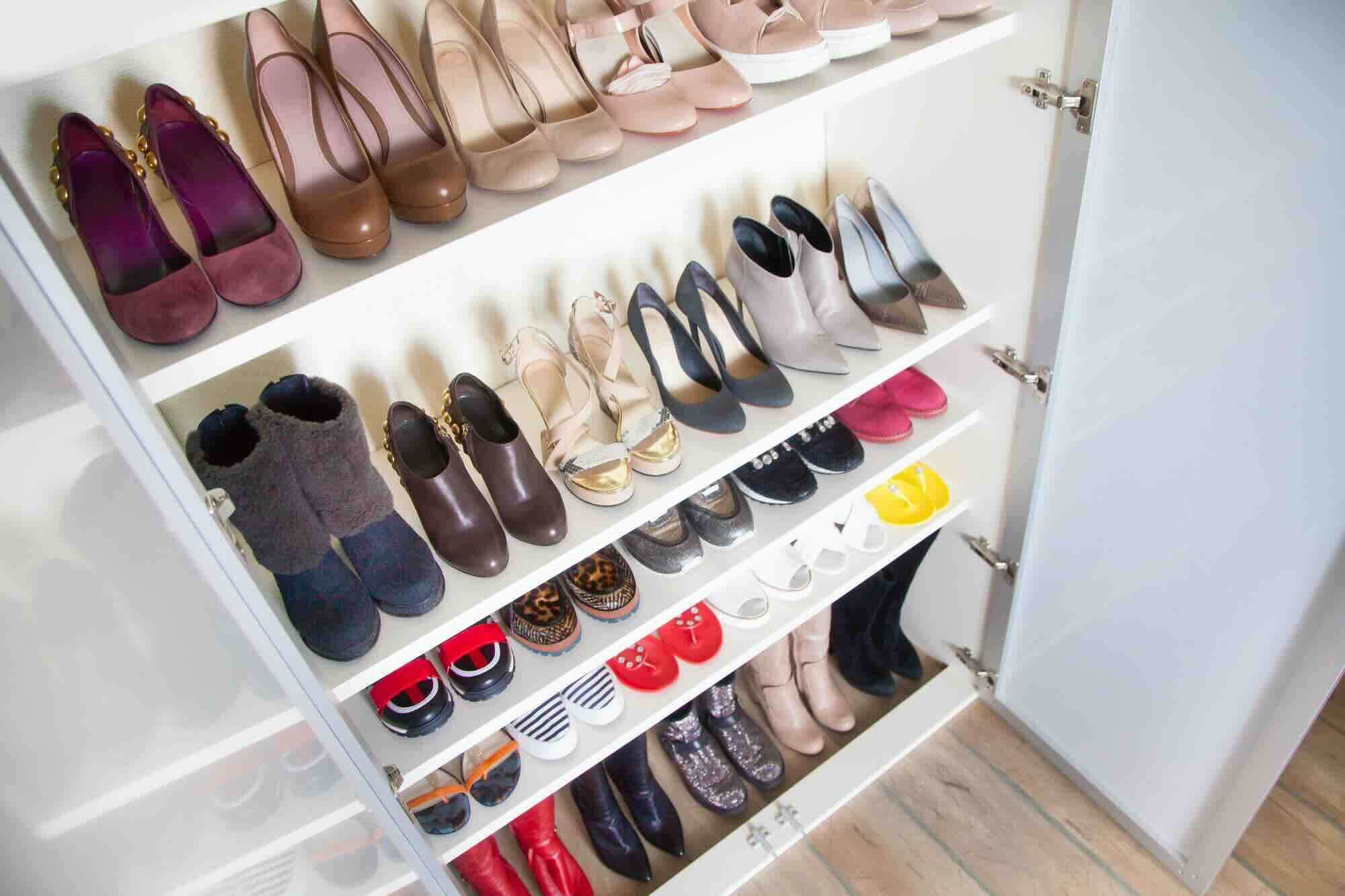 Schoenen best sale opbergen tips